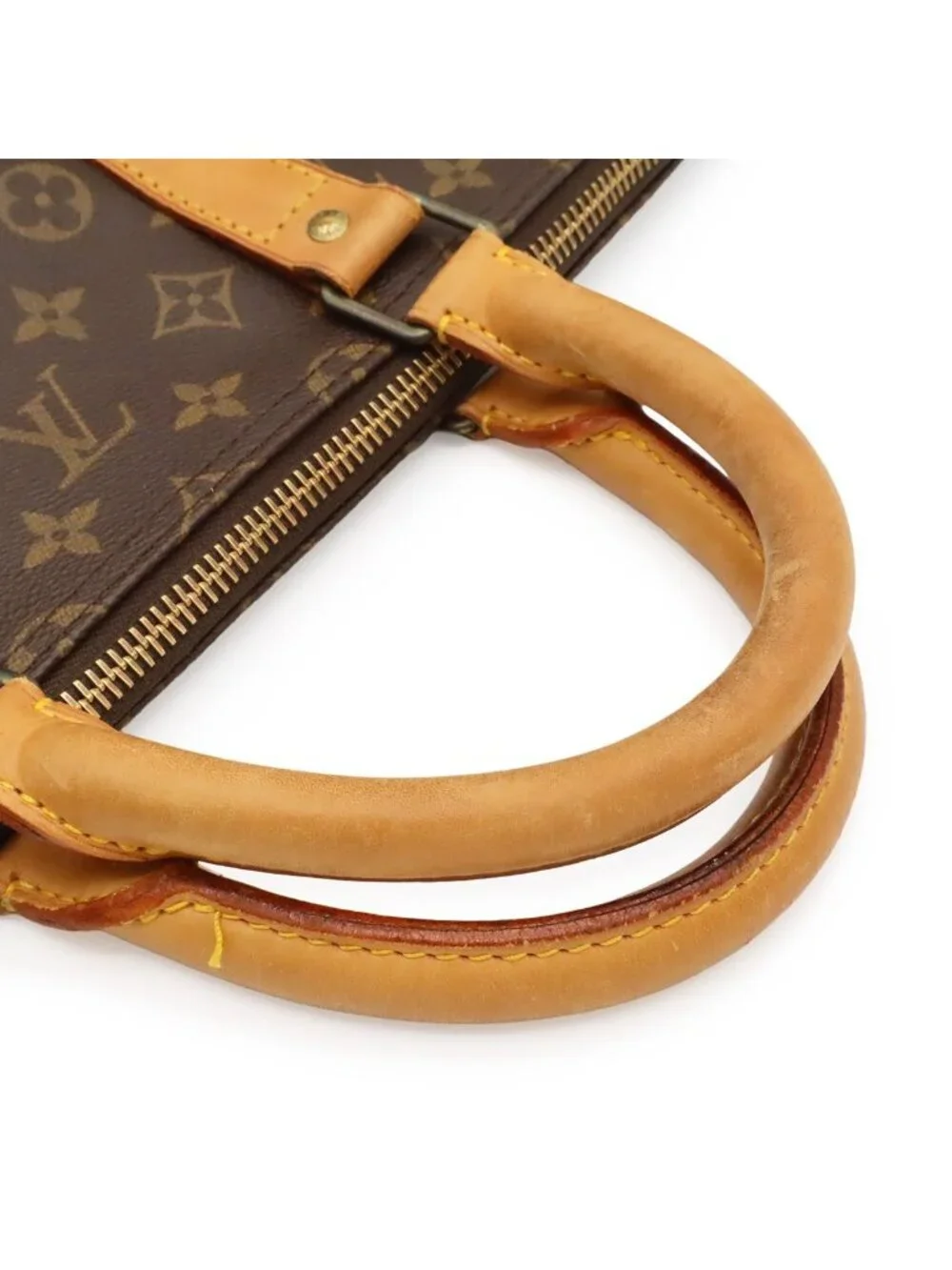 Louis Vuitton Monogram Keepall 55 Boston Bag Purse